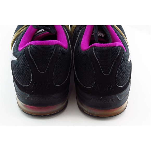 Nike Max Trainer Excel Trainer Black Synthetic Women 7.5 Medium - Picture 4 of 7